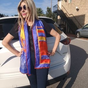 Giorgio Saint Angelo vintage Designer Scarf